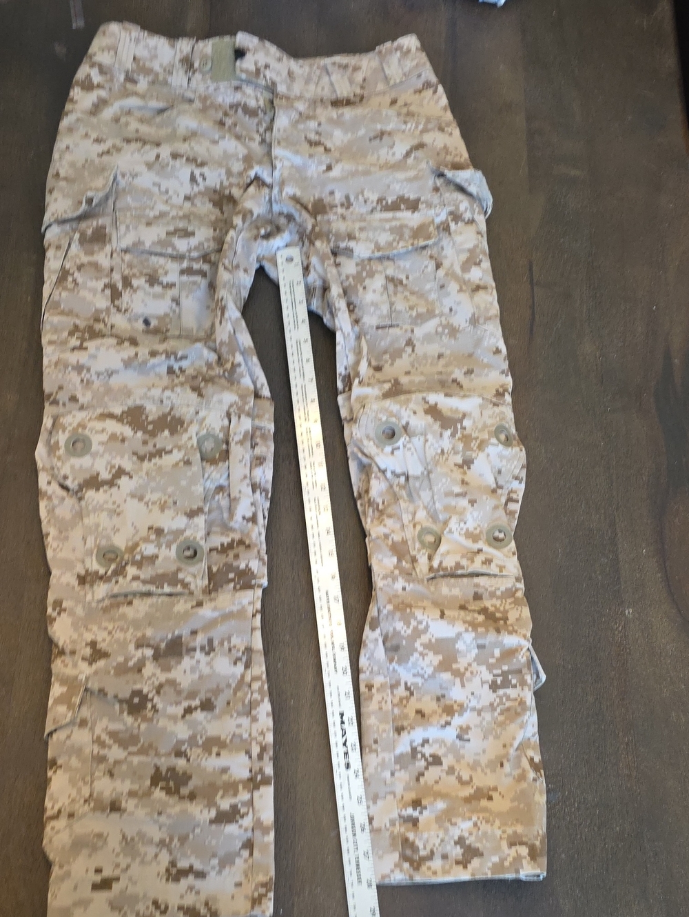 Patagonia Men's Desert Digital Camo Cargo Pants - Beige/Brown 30 Waist 28 Length